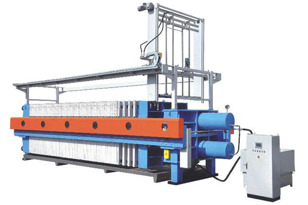 自动拉板可冲�z���o布压滤机